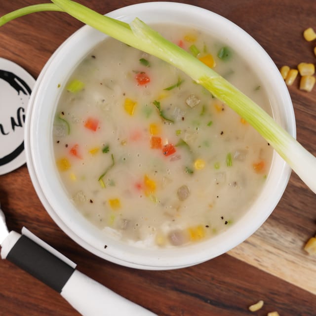 Sweet Corn Soup.