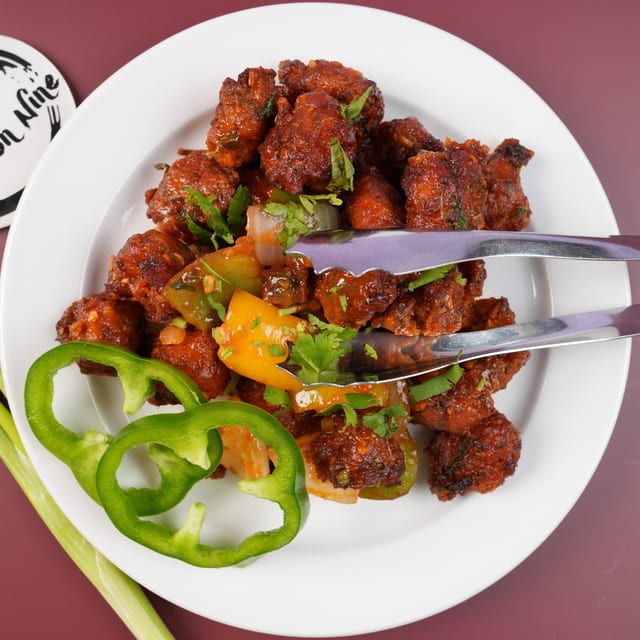Veg Manchurian.