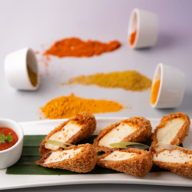 Paneer Papdi Kurkuri.