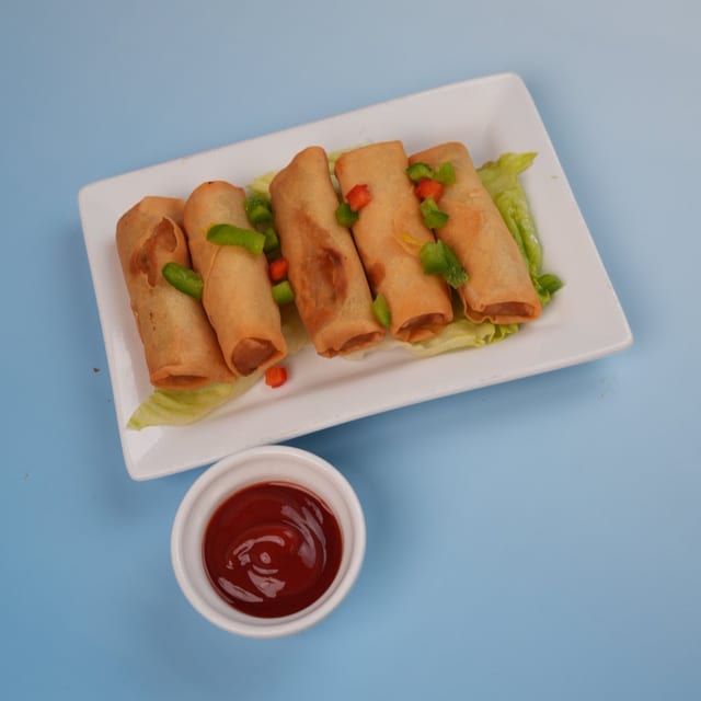 Veg Spring Rolls.