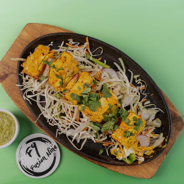 Paneer Tikka Kebab.