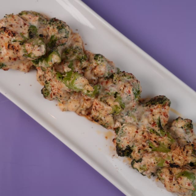 Broccoli Malai Kebab.